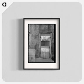 アートポスター-Back Door of Farm Home
 - ラッセル リー Poster.