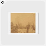 アートポストカード-Pohona. Valley of the Yosemite
 - エドワード マイブリッジ Postcard.