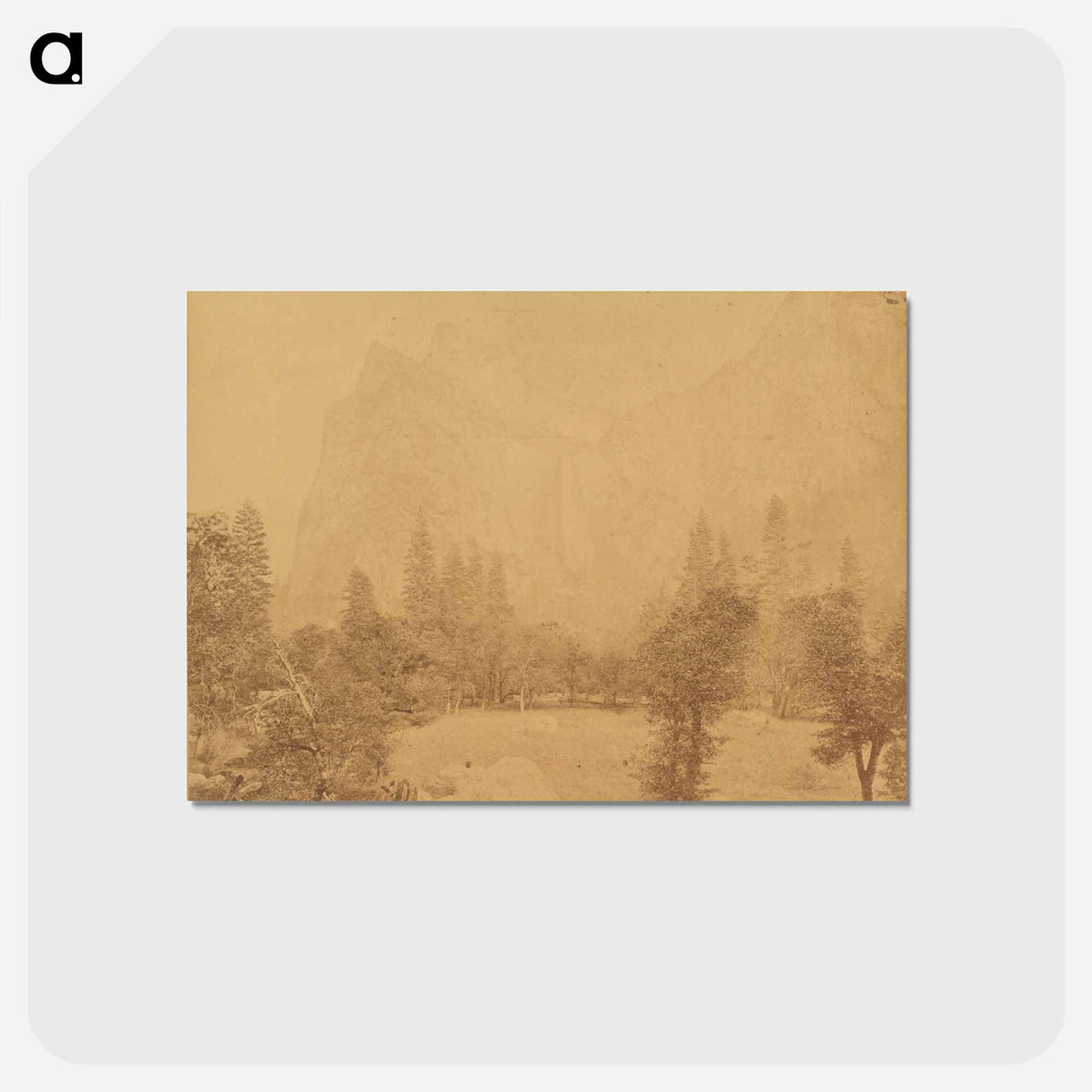 アートポストカード-Pohona. Valley of the Yosemite
 - エドワード マイブリッジ Postcard.