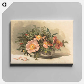 アートパネル-Wild Azaleas and Wild Roses No. 3
 - ボストン公共図書館 Canvas.