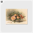 アートポストカード-Wild Azaleas and Wild Roses No. 3
 - ボストン公共図書館 Postcard.