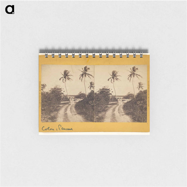 アートメモ帳-Colon Road Along the Beach
 - エドワード マイブリッジ Memo.