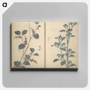 アートパネル-Tales of the Water Margin - 葛飾 北斎 Canvas.