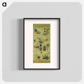 アートポスター-Hanging with Design of the Hundred Antiques
 - セントルイス美術館 Poster.