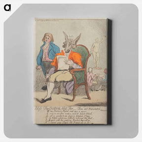 アートパネル-"Bless Thee Bottom, Bless Thee-Thou Art Translated"
 - イェール大学アートギャラリー Canvas.