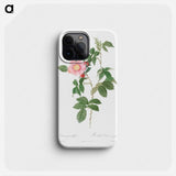 Dog Rose - Pierre Joseph Redouté Phone Case.