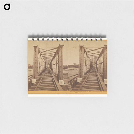 アートメモ帳-American River Trestle
 - エドワード マイブリッジ Memo.