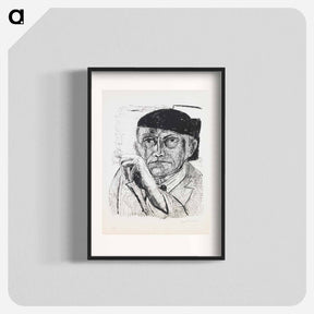 アートポスター-Self Portrait, plate 1 from the portfolio “Day and Dream”
 - セントルイス美術館 Poster.
