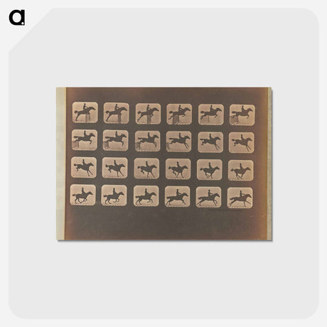 アートポストカード-Leaping
 - エドワード マイブリッジ Postcard.