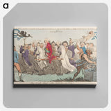 アートパネル-The Irish Howl or the Catholics in Fitz!
 - イェール大学アートギャラリー Canvas.