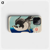 Nihonbashi - Katsushika Hokusai Phone Case.