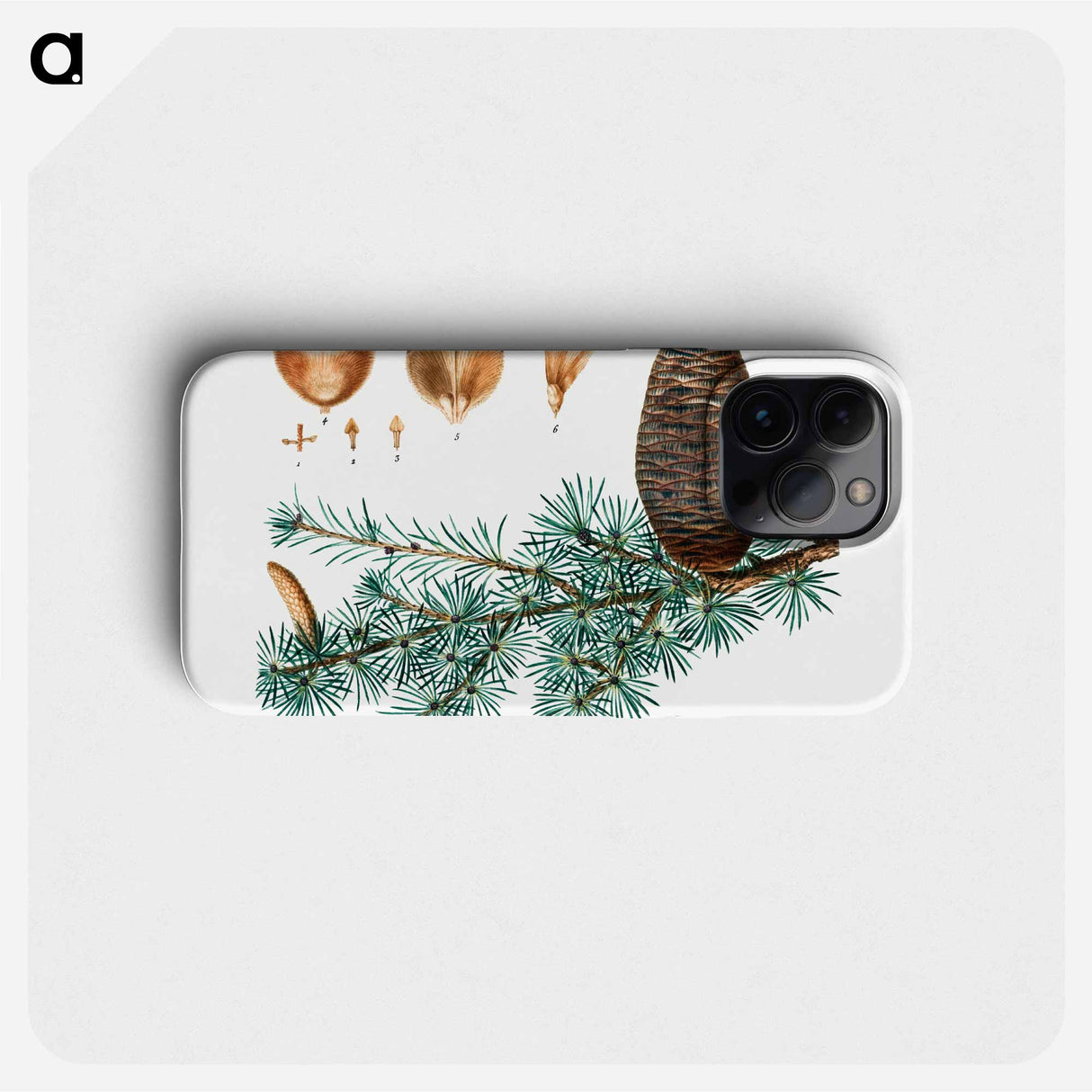 Cedar of Lebanon - ピエール ジョゼフ ルドゥーテ Phone Case.