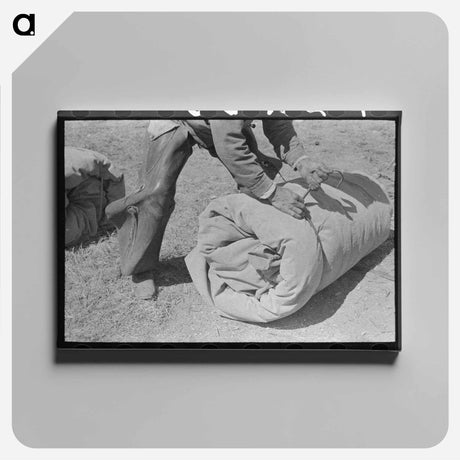 アートパネル-Sacked Wheat
 - ラッセル リー Canvas.