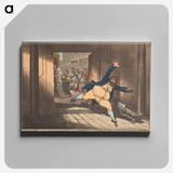 アートパネル-"Stealing Off; - or - Prudent Seces(s)ion. "Courageous Chief The First in Flight""
 - イェール大学アートギャラリー Canvas.