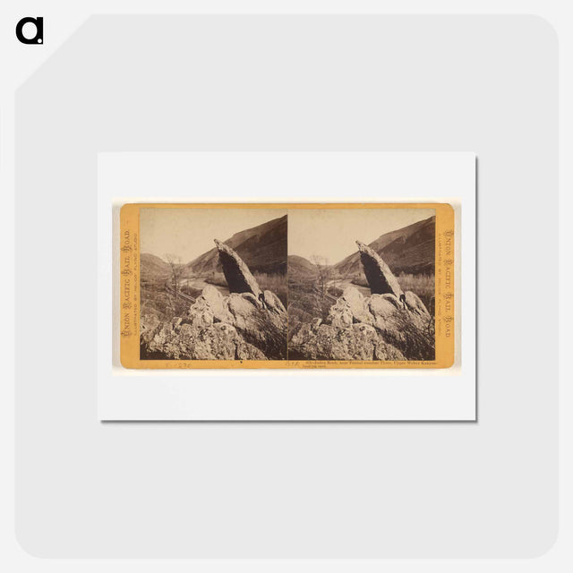アートポストカード-Index Rock, near Tunnel number Three
 - エドワード マイブリッジ Postcard.