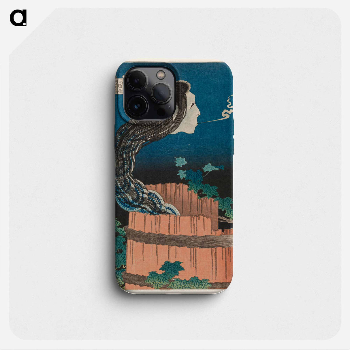 Asakusa: Baidai - Katsushika Hokusai Phone Case.