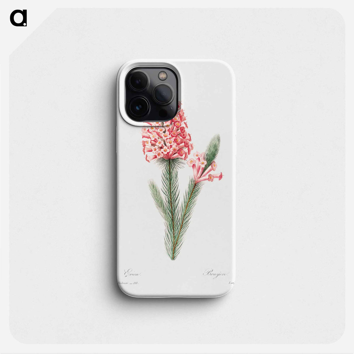 Heather - Pierre Joseph Redouté Phone Case.