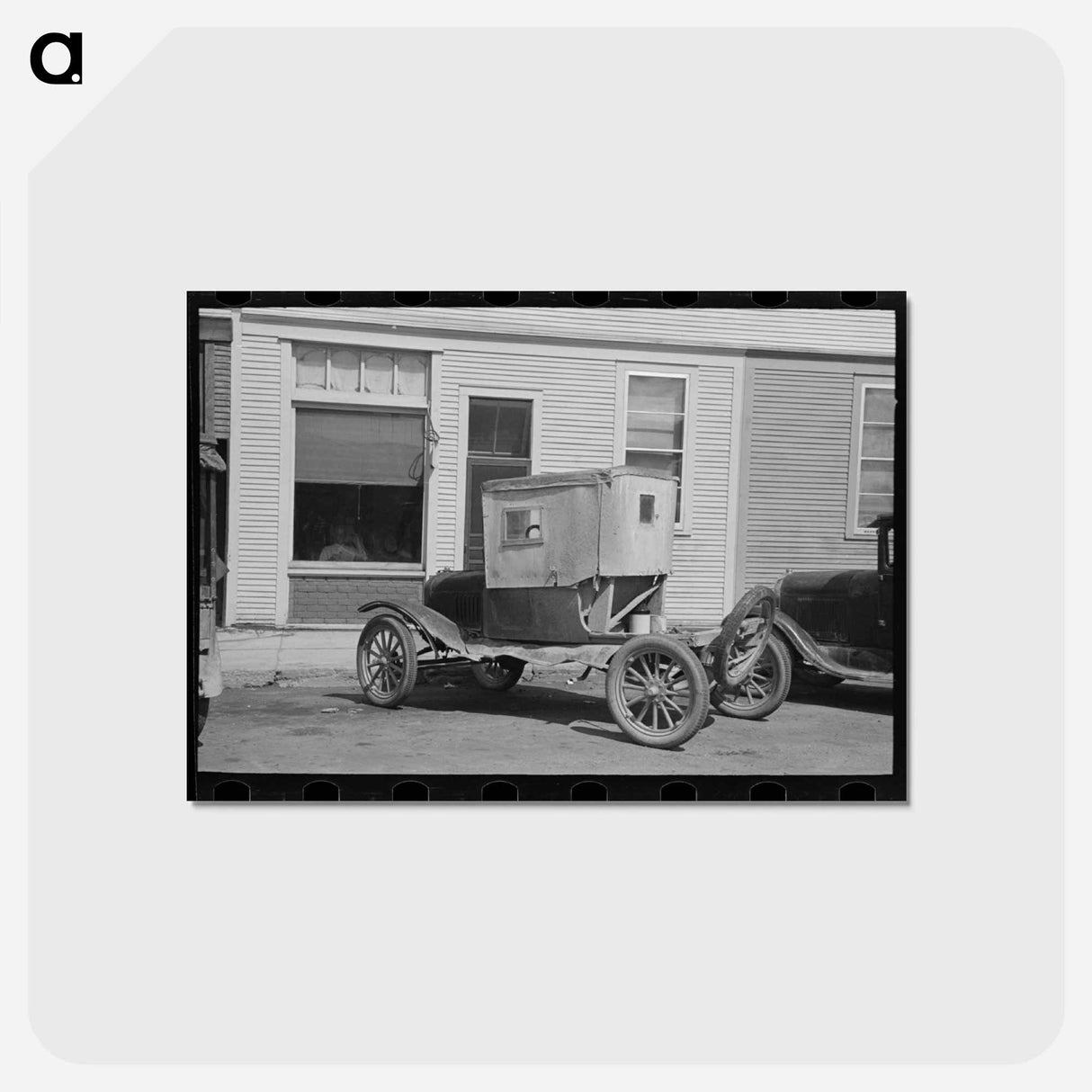 アートポストカード-Automobile, Cook, Minnesota
 - ラッセル リー Postcard.