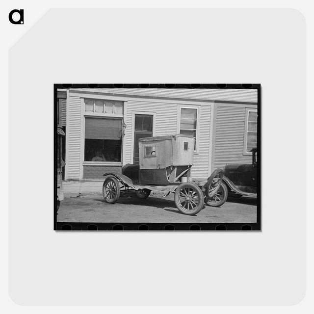 アートポストカード-Automobile, Cook, Minnesota
 - ラッセル リー Postcard.