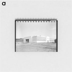 アートメモ帳-Hightstown, New Jersey. View of nearly completed factory for garment workers. - ドロテア ラング Memo.