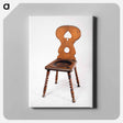 アートパネル-Spade Back Chair
 - バーンズ・コレクション Canvas.
