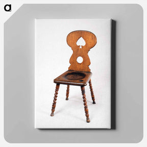 アートパネル-Spade Back Chair
 - バーンズ・コレクション Canvas.