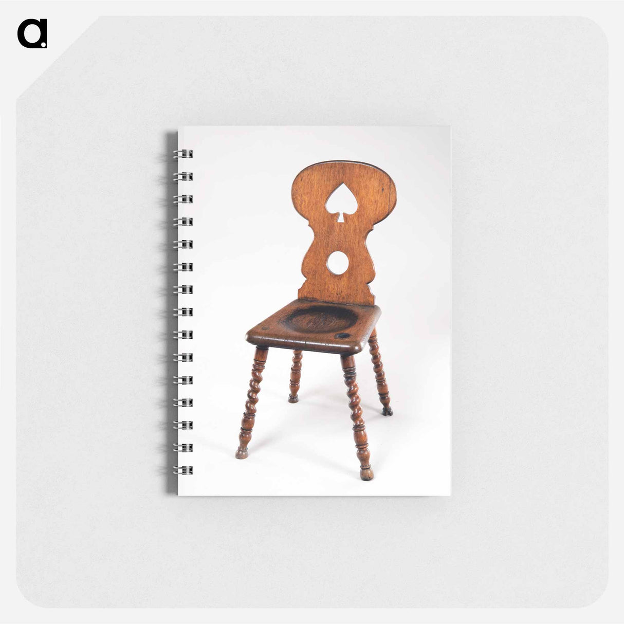アートメモ帳-Spade Back Chair
 - バーンズ・コレクション Memo.