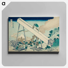 アートパネル-Tales of the Water Margin - 葛飾 北斎 Canvas.