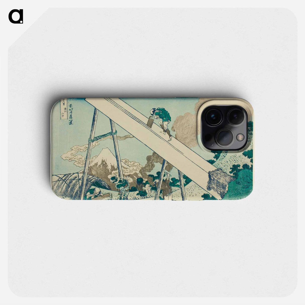 Tales of the Water Margin - 葛飾 北斎 Phone Case.