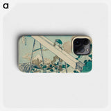 Tales of the Water Margin - Katsushika Hokusai Phone Case.