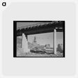 アートポストカード-Shasta Dam Construction
 - ラッセル リー Postcard.