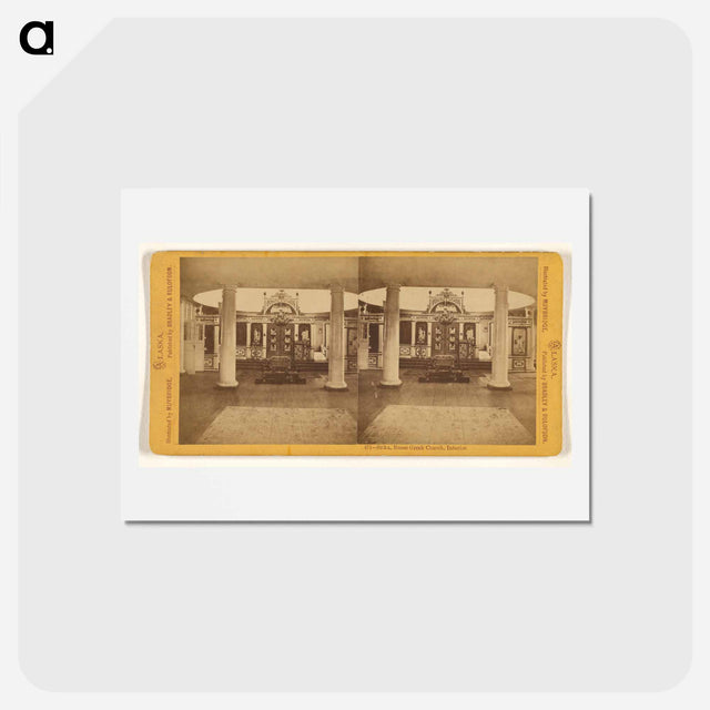 アートポストカード-Sitka, Russo Greek Church, Interior
 - エドワード マイブリッジ Postcard.