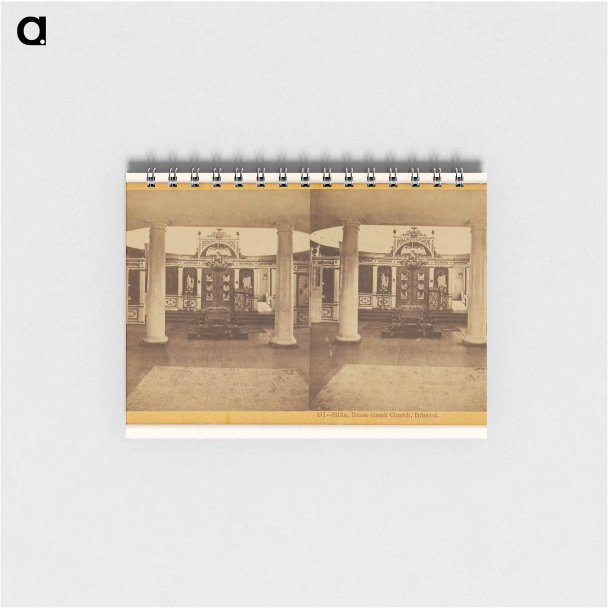 アートメモ帳-Sitka, Russo Greek Church, Interior
 - エドワード マイブリッジ Memo.