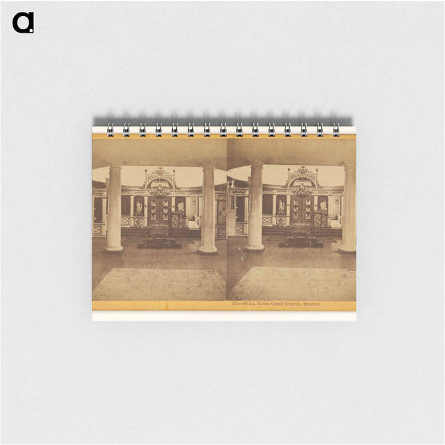 アートメモ帳-Sitka, Russo Greek Church, Interior
 - エドワード マイブリッジ Memo.