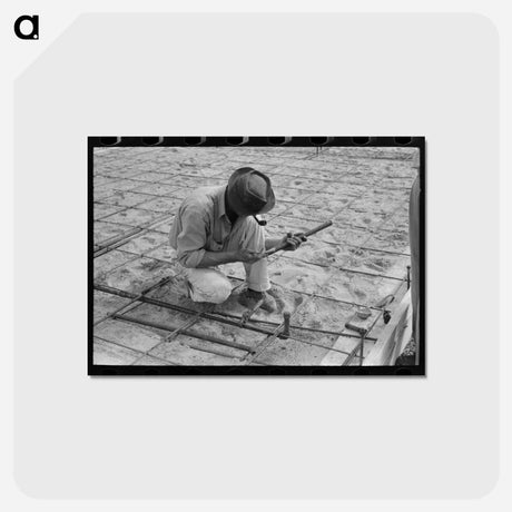 アートポストカード-Fitting Water Pipe
 - ラッセル リー Postcard.