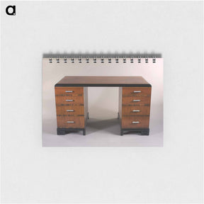 アートメモ帳-Pedestal Desk
 - セントルイス美術館 Memo.