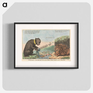 Foreign Amusements or the British Lion on the Watch
 - イェール大学アートギャラリー Poster.