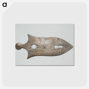 アートポストカード-Keyhole and Latch Escutcheon
 - バーンズ・コレクション Postcard.
