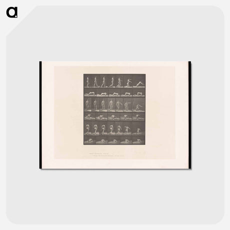 アートポストカード-Tripping Woman
 - エドワード マイブリッジ Postcard.