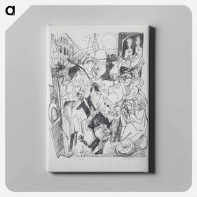 アートパネル-The Street
 - セントルイス美術館 Canvas.