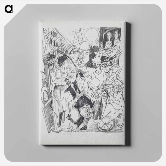 アートパネル-The Street
 - セントルイス美術館 Canvas.