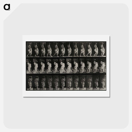 アートポストカード-Mother and Child
 - エドワード マイブリッジ Postcard.