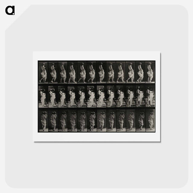 アートポストカード-Mother and Child
 - エドワード マイブリッジ Postcard.