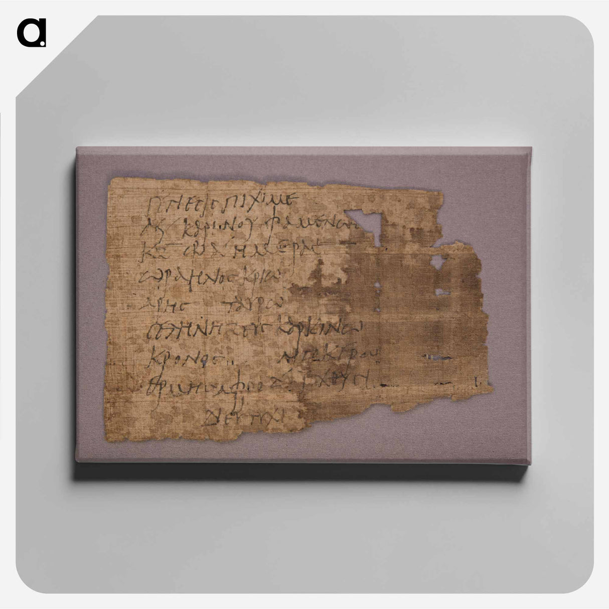 アートパネル-Papyrus Fragment
 - セントルイス美術館 Canvas.