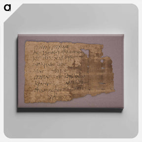 アートパネル-Papyrus Fragment
 - セントルイス美術館 Canvas.