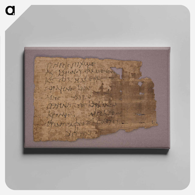 アートパネル-Papyrus Fragment
 - セントルイス美術館 Canvas.