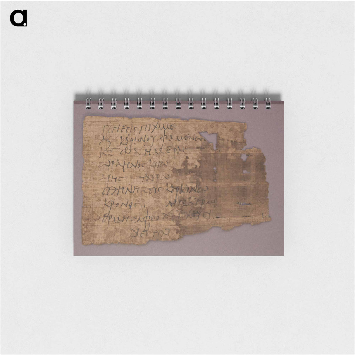 アートメモ帳-Papyrus Fragment
 - セントルイス美術館 Memo.