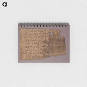 アートメモ帳-Papyrus Fragment
 - セントルイス美術館 Memo.