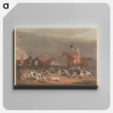 アートパネル-Hare Hunting: Francis Duckenfield Astley Esqr. and his Harriers
 - イェール大学アートギャラリー Canvas.