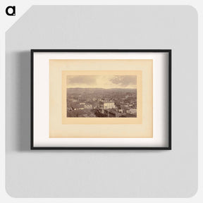 アートポスター-View Overlooking the City and the Bay
 - エドワード マイブリッジ Poster.